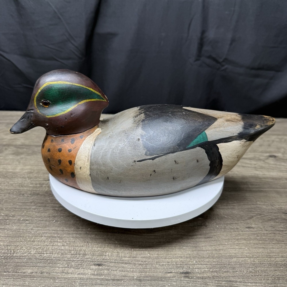 βCobb Green Winged Tealβ Duxbury Decoys J.P. Selmants hand carved G Bryant 1989